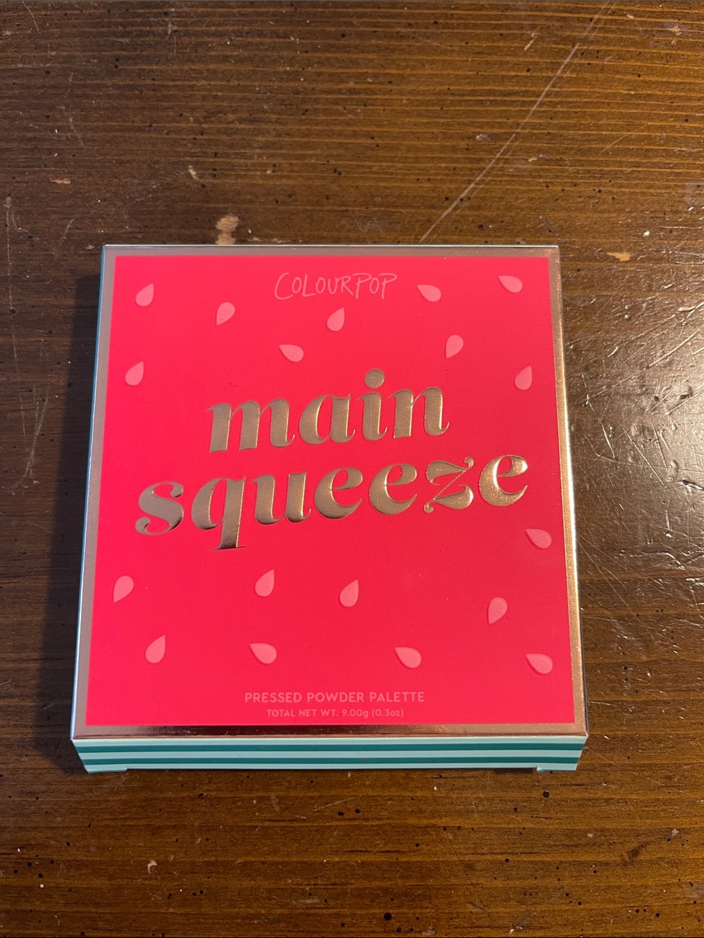 ColourPop 9 pan Pallet Main Squeeze
